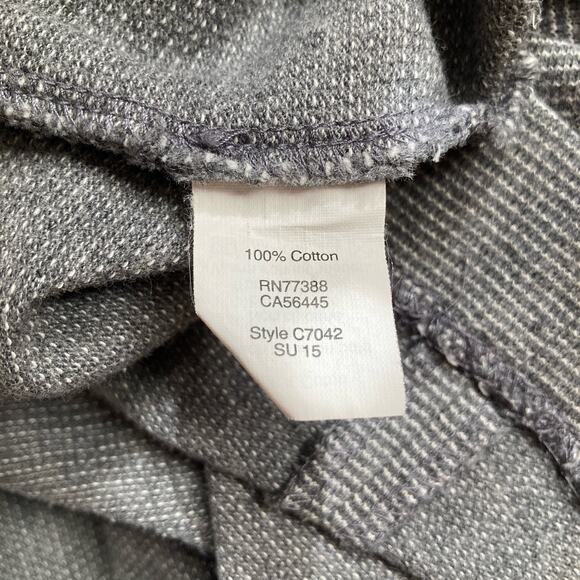 Madewell 100% Cotton Knit Mini Dress Size M Gray - Picture 5 of 6